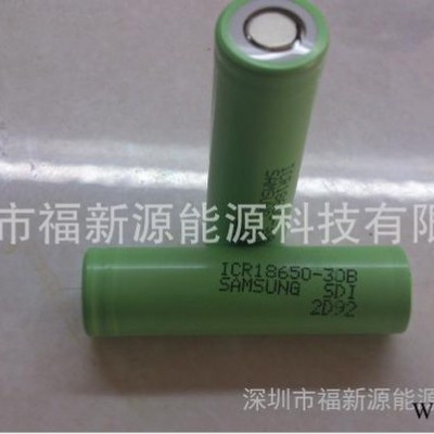 三星原装18650 3000MAH 圆柱锂电池 ICR原装进口 数码产品专用