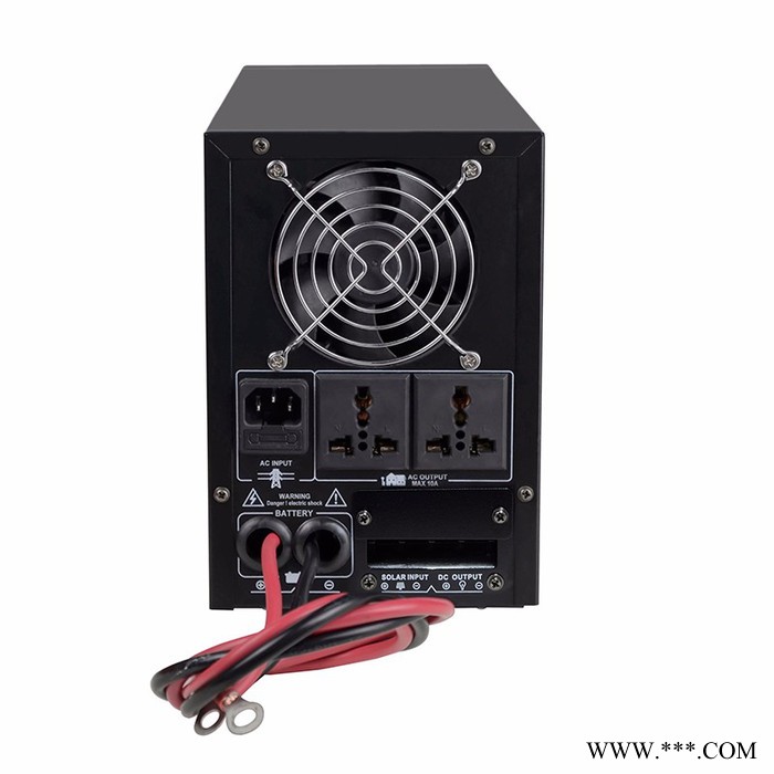 厂家 1000W 12V24V转220V光伏逆变器  智能纯正弦波逆控一体机 内置太阳能控制器图4