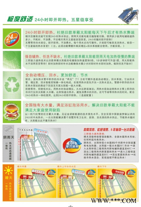 供应阳光搭档太阳能热水器图3