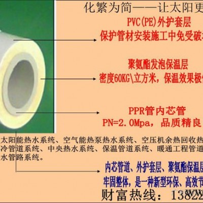 供应骊阳保温管、太阳能热水器、空气能