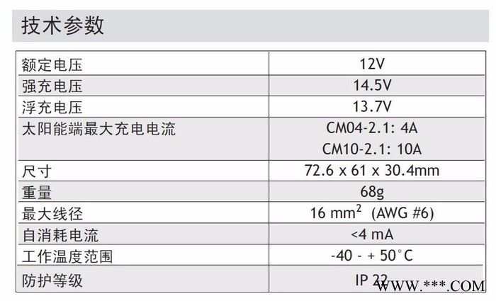 CM[4-10A]太阳能充电控制器 直销CM[4-10A]太阳能充放电控制器太阳能充放电控制器