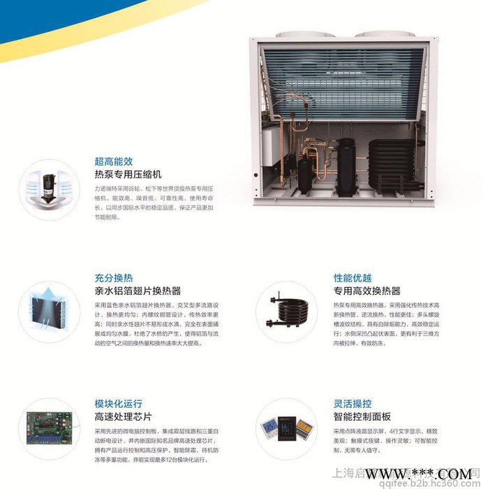 力诺瑞特冷暖机组_空气能地暖_空气能热水工程_空气能热水器报价图4