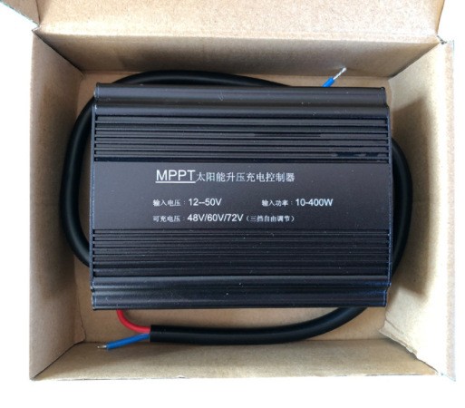 电动车太阳能升压控制器48v60V72V可调 400W MPPT充电光伏发电图2