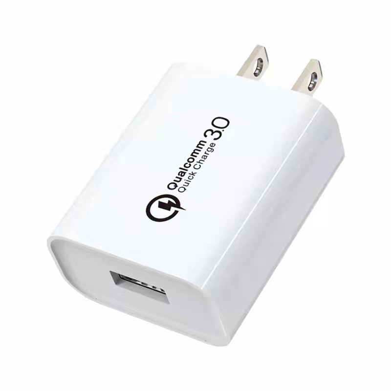 QC3.0快充充电器 USB5V3A手机充电器 18W智能充电头 美规适配器图4