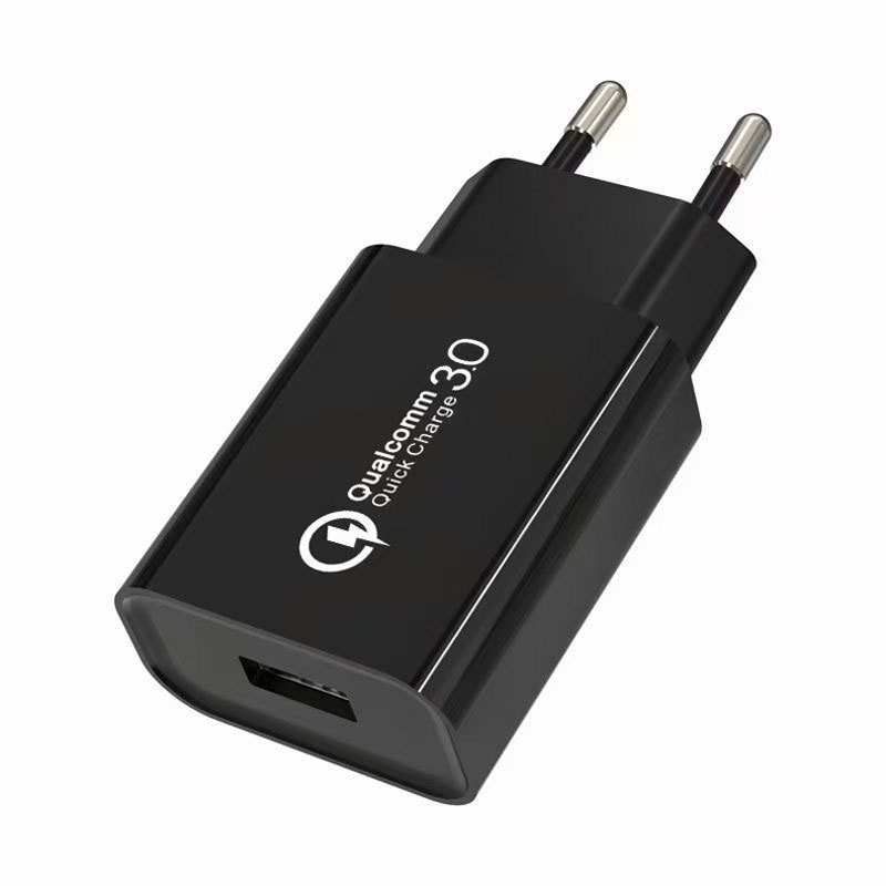 QC3.0快充充电器 USB5V3A手机充电器 18W智能充电头 美规适配器图3