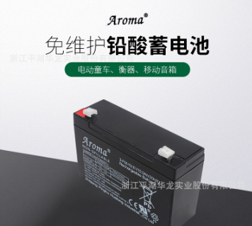 Aroma免维护蓄电池6V10A 童车电子秤音箱车位锁充电铅酸蓄电池图2