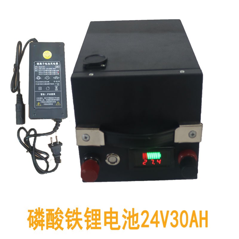 磷酸铁锂LiFePO4太阳能锂电池UPS逆变器储能电池24V30AH动力电池图2