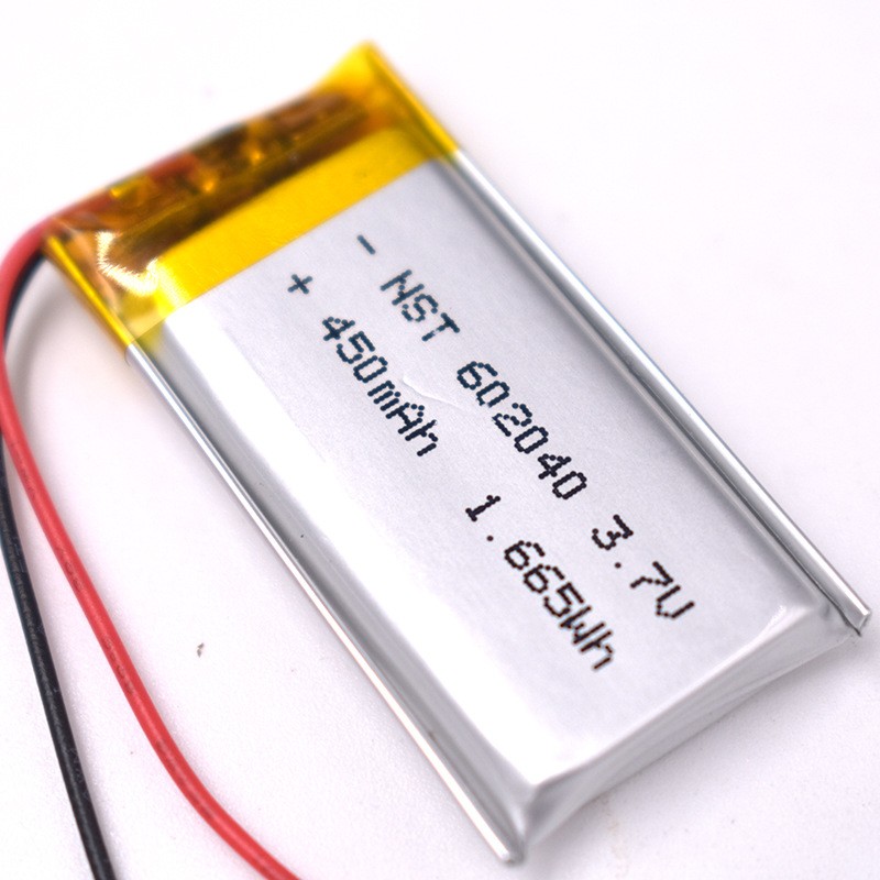 602040聚合物锂电池3.7V 450mah 蓝牙音响led灯 厂家直供批发图5