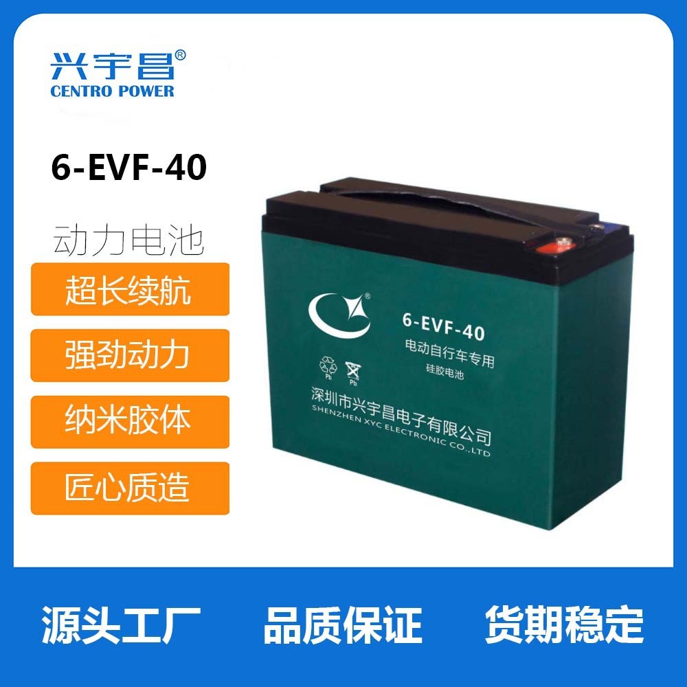 兴宇昌电池48V60V72V40ah 电动车电动助力车用铅酸蓄电池6-EVF- 40图1