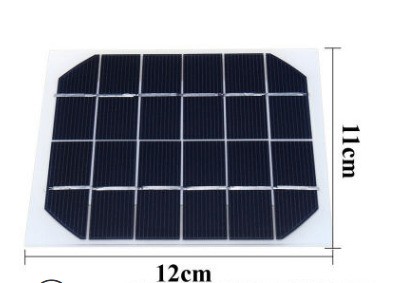 2W 6V 太阳能电池板 。 太阳能PET层压板
