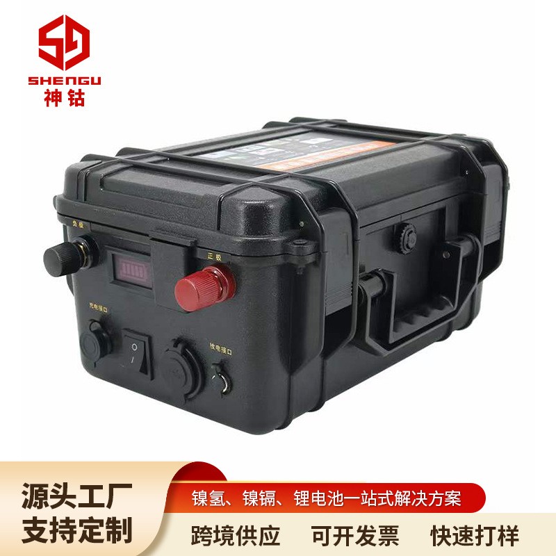 12V120AH推进器锂电池24V100Ah船外机挂桨机电动船用马达动力电瓶