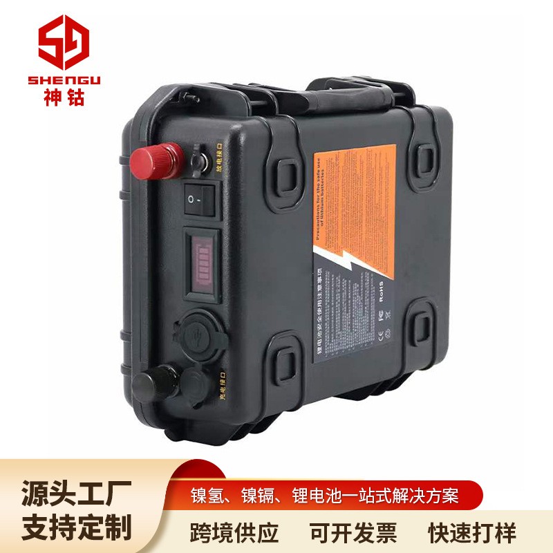 12V120AH推进器锂电池24V100Ah船外机挂桨机电动船用马达动力电瓶图4