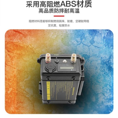 12V 佳明探鱼器筏钓灯专用户外锂电池 5VUSB手机充电照明电源