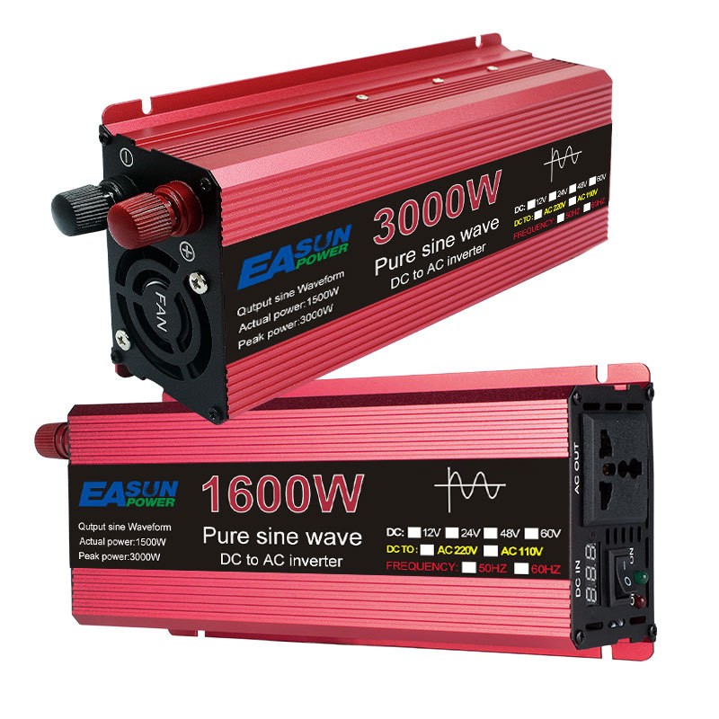 纯正波逆变器 1000W-3000W12V24v转110v220V房动车 载电源转换器图4