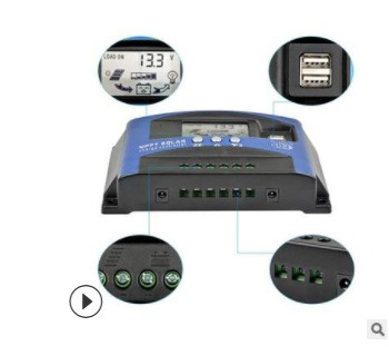 跨境30-100A太阳能控制器MPPT控制器图5