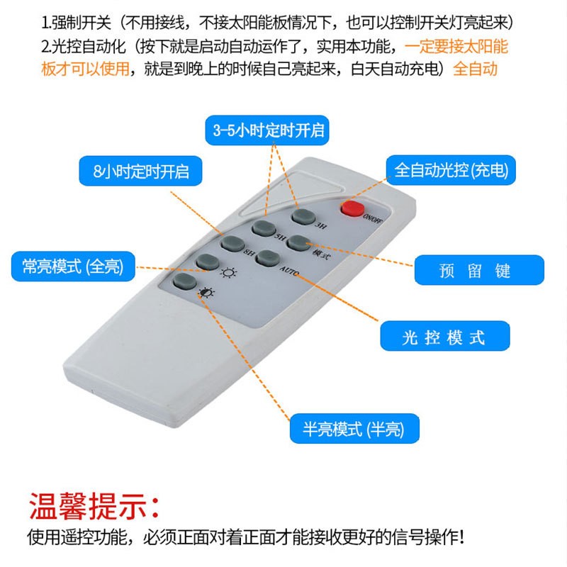 永盛新款太阳能投光灯 户外家用庭院灯壁灯 led太阳能灯厂家直销图3