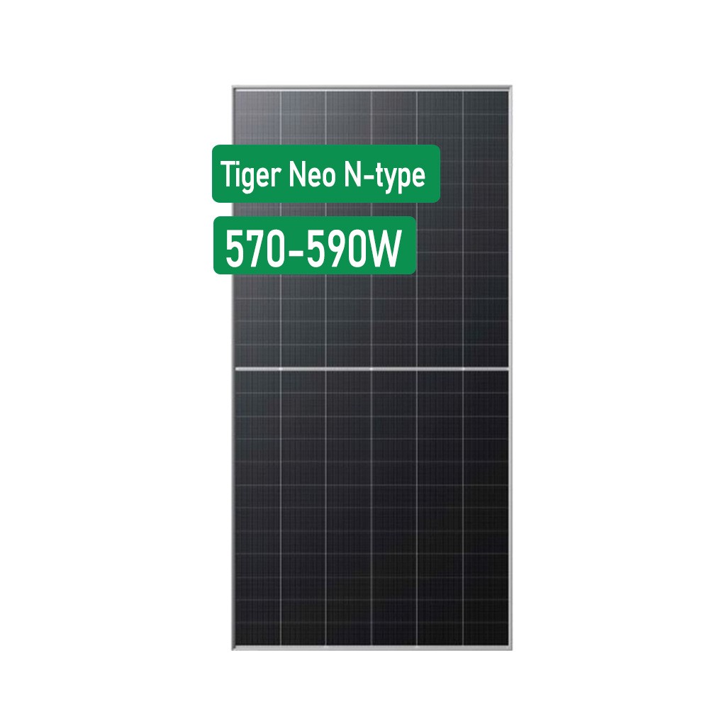 现货直发Jinko晶科N型太阳能电池板双玻光伏组件575W 580W 585W