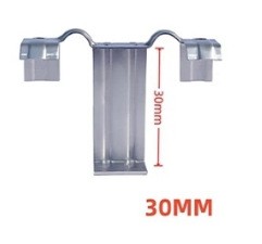 304不锈钢光伏排水夹导流器太阳能组件排尘器光伏板导水排泥夹图2