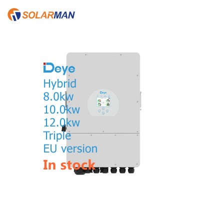 deye hybrid solar inverter 5kw 8kw 10kw 12kw three phase