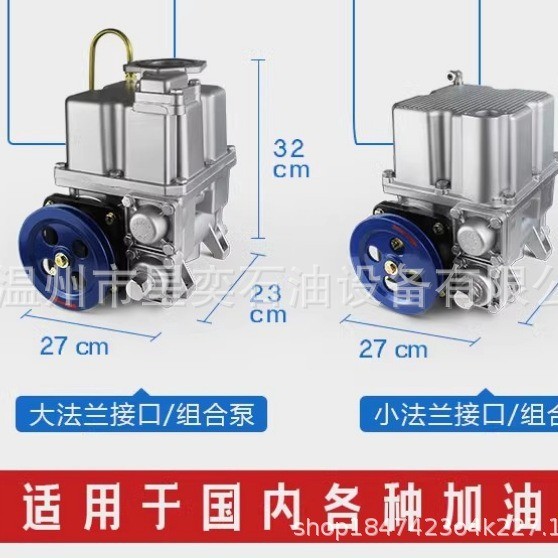 加油机自吸泵 组合泵 A型 C型图2