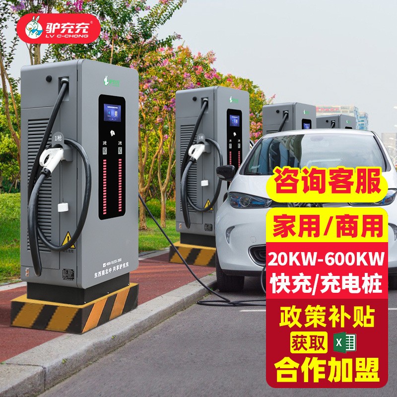 驴充充充电桩快充新能源电动汽车通用20/40/60/80/120kW/160kw图2