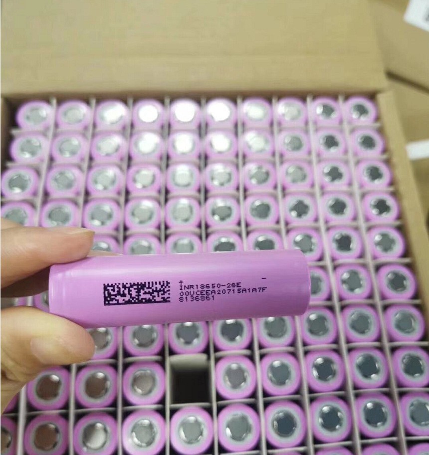 东磁18650动力电池2600mAh5C 电动车 扫地机园林电动工具锂电池