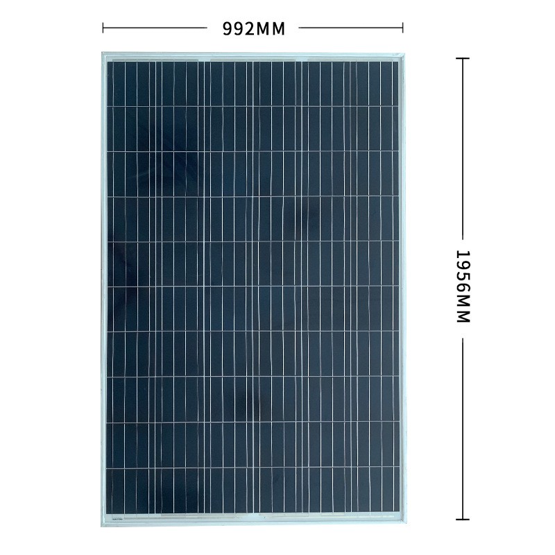 solar panel300W36V多晶太阳能电池板光伏充电发电板组件厂家直销图3