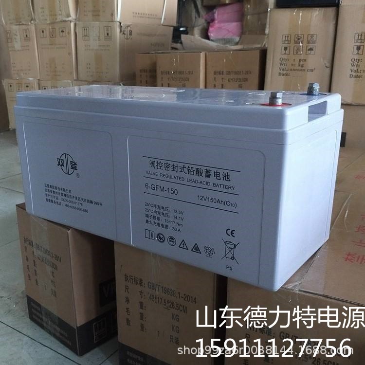 双登蓄电池6-GFM-100免维护12V100AH UPS/EPS/直流屏电源应急电瓶图4