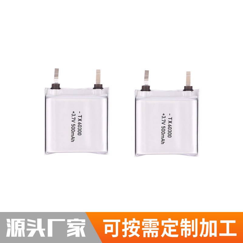 厂家直销603030聚合物锂电池 3.7V 500mah kc认证图3