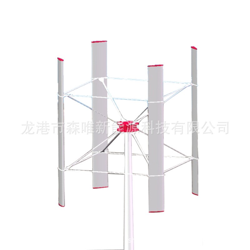 垂直轴风力发电机3KW风光互补发电系统家用3千瓦垂直轴风力发电机图5