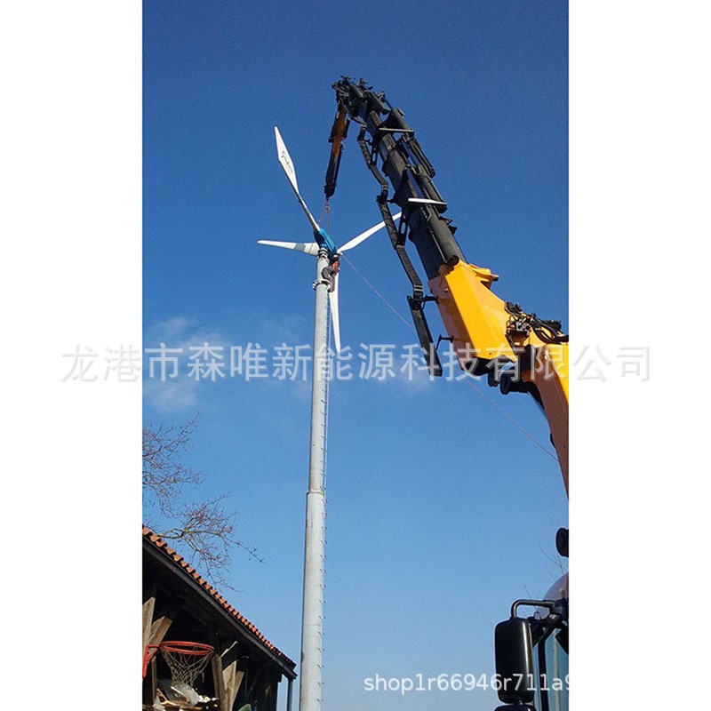 直销风力发电机组30千瓦微风启动风力发电机30KW小型风力发电机图2