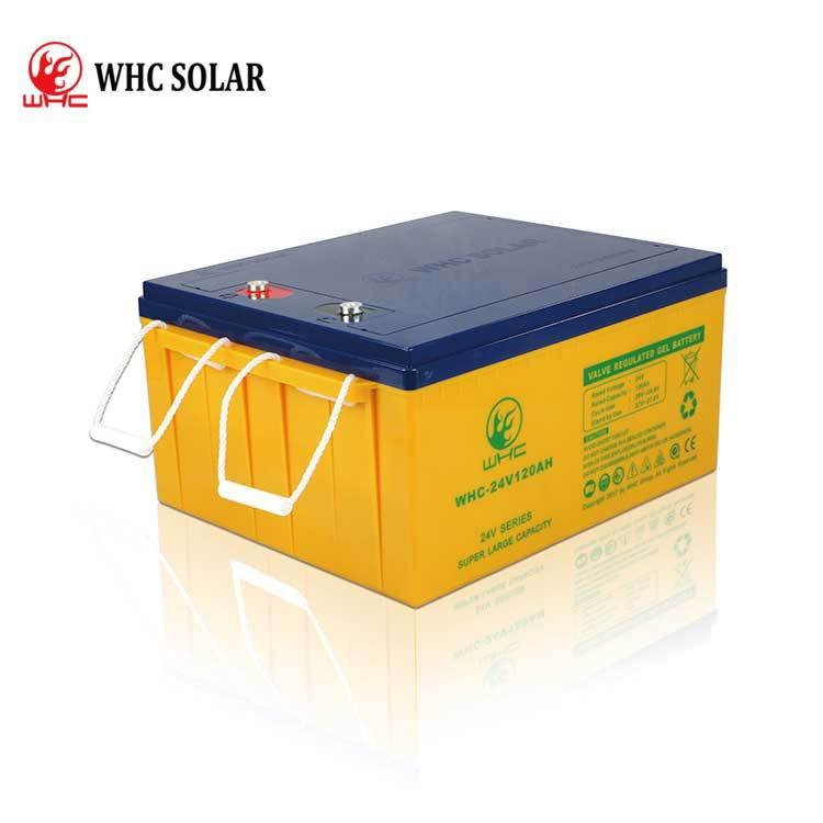 太阳能胶体蓄电池WHC SOLAR GEL BATTERY 24v120ah图2