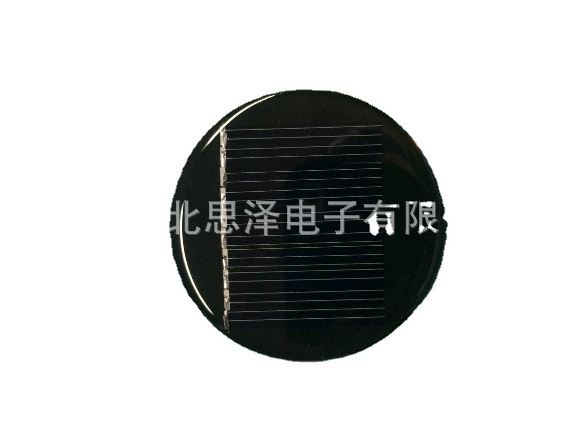 厂家生产 单晶圆滴胶太阳能电池板/组件54mm/5V/50MA太阳能滴胶板图4