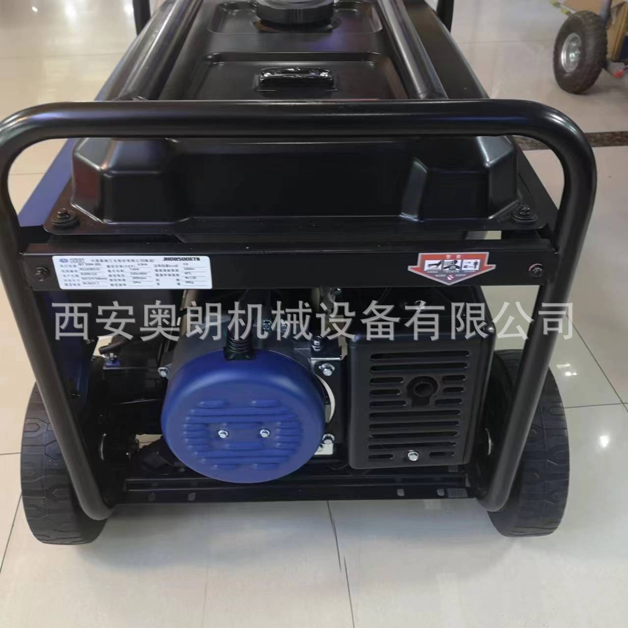 嘉陵6.5KW/7千瓦单相三相等功率电动移动汽油发电机组JHD8500ETS图4