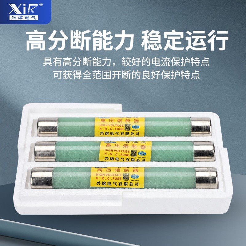 XRNP1-10-12KV高压分段能力限流熔断器0.5a1A2A3互感器保险丝PT管