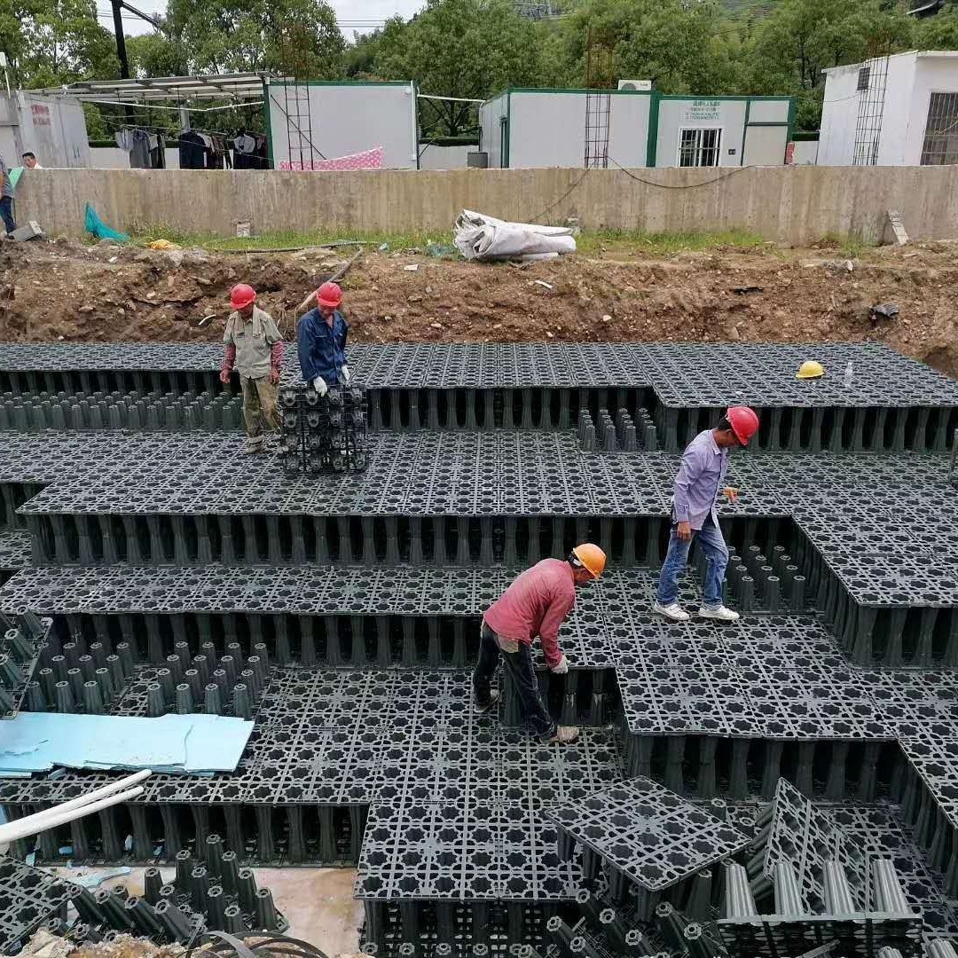 厂家直销雨水收集pp模块雨水收集系统海绵城市雨水回收利用系统图2