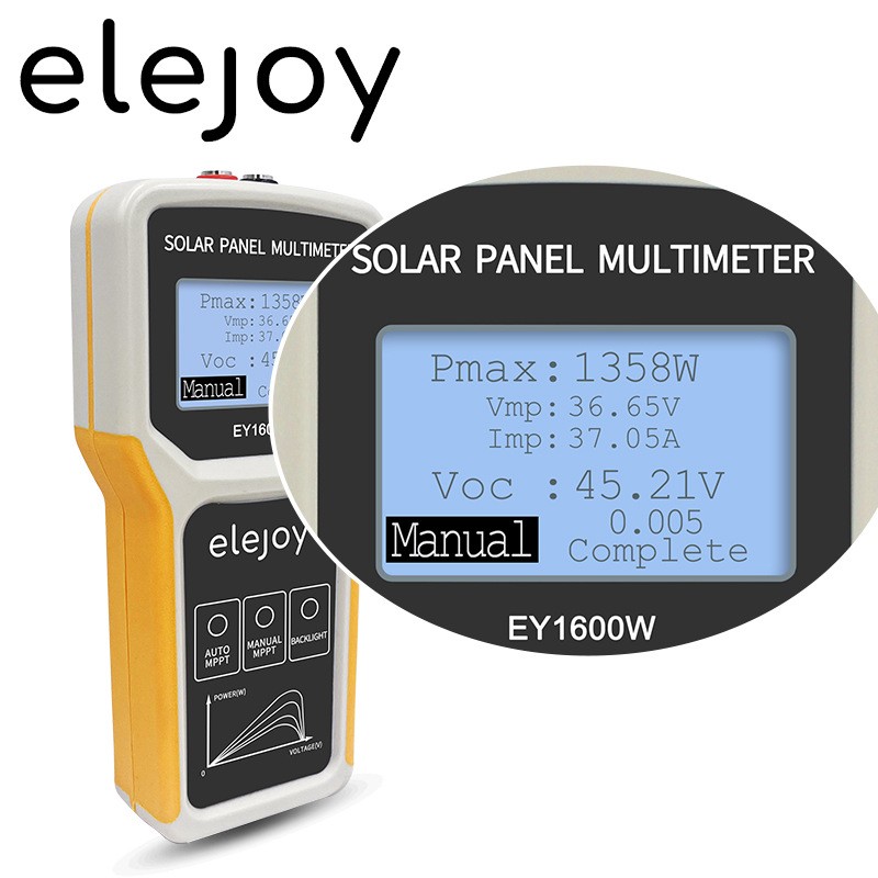 [定制]elejoy光伏板万用表EY1600W定制LOGO ODM OEM 太阳能万用表图3