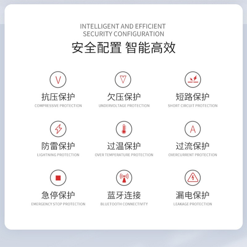 德姆达新能源汽车充电桩家用11KW三相电交流380V快充桩特斯拉蓝牙图2