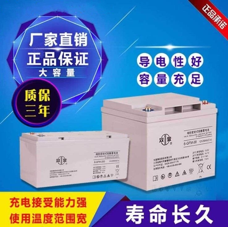 双登蓄电池6-GFM-100免维护12V100AH UPS/EPS/直流屏电 源应急设备图2