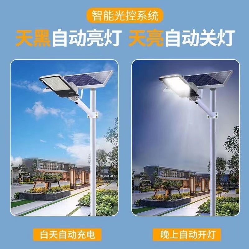 户外防水家用led大功率太阳能投光灯泛光灯新农村路灯厂家直销图1