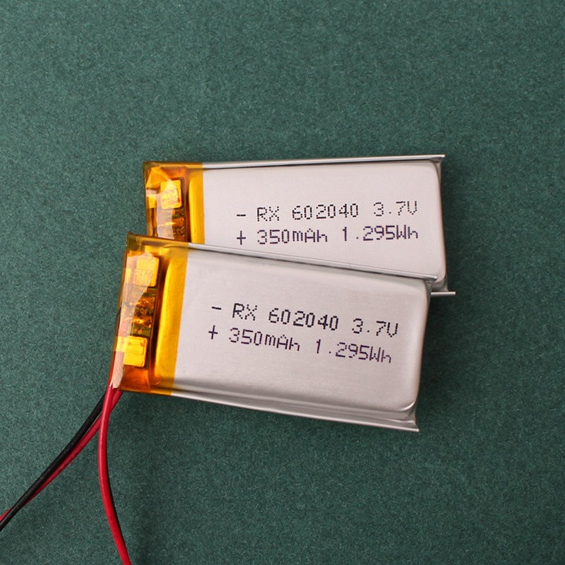 602040聚合物电池 3.7V350mAh 小风扇训狗器美容仪充电锂电池图4