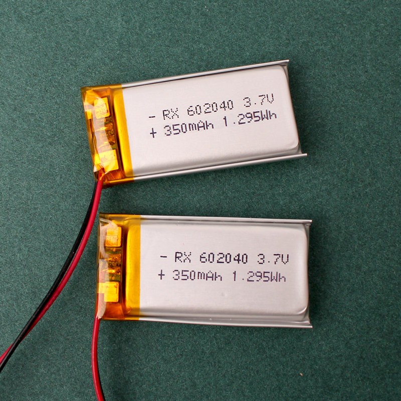 602040聚合物电池 3.7V350mAh 小风扇训狗器美容仪充电锂电池图3