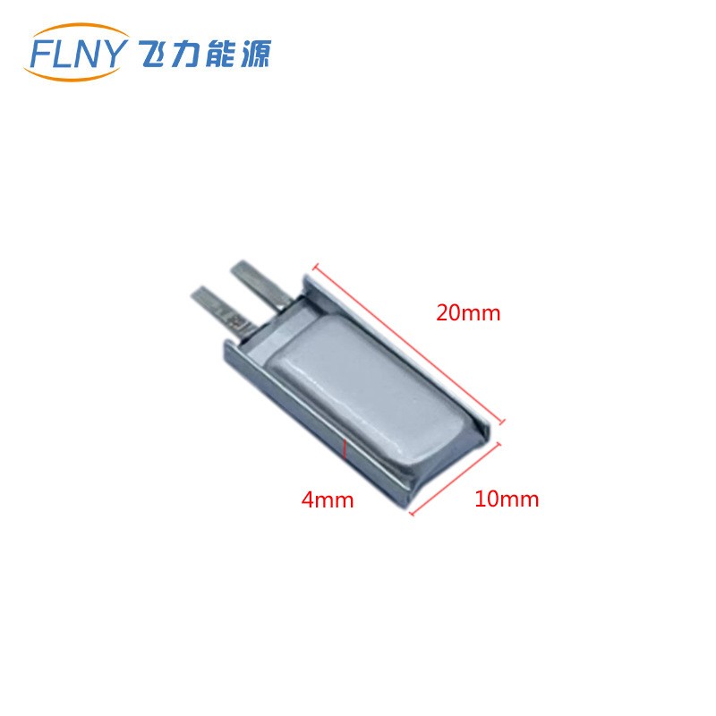 聚合物锂电池401020-60mAh3.7V可充电超薄自拍杆智能手环蓝牙耳机图1