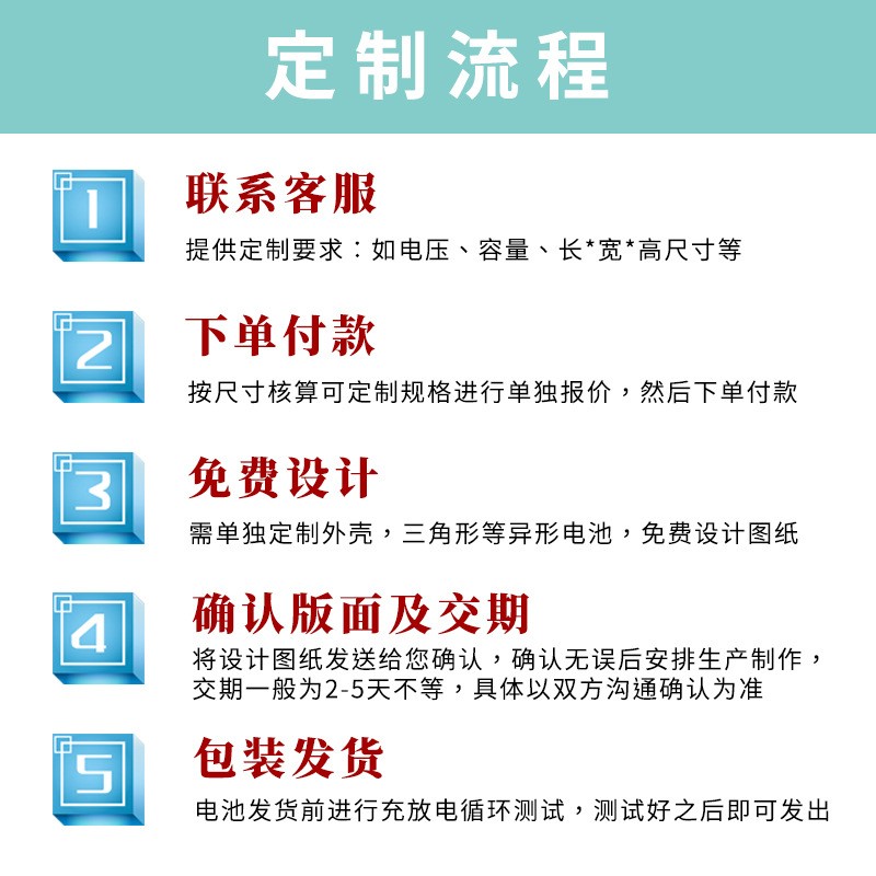 24V48V100AhAGV小车电瓶牵引车叉车机器人专用聚合物磷酸铁锂电池图5