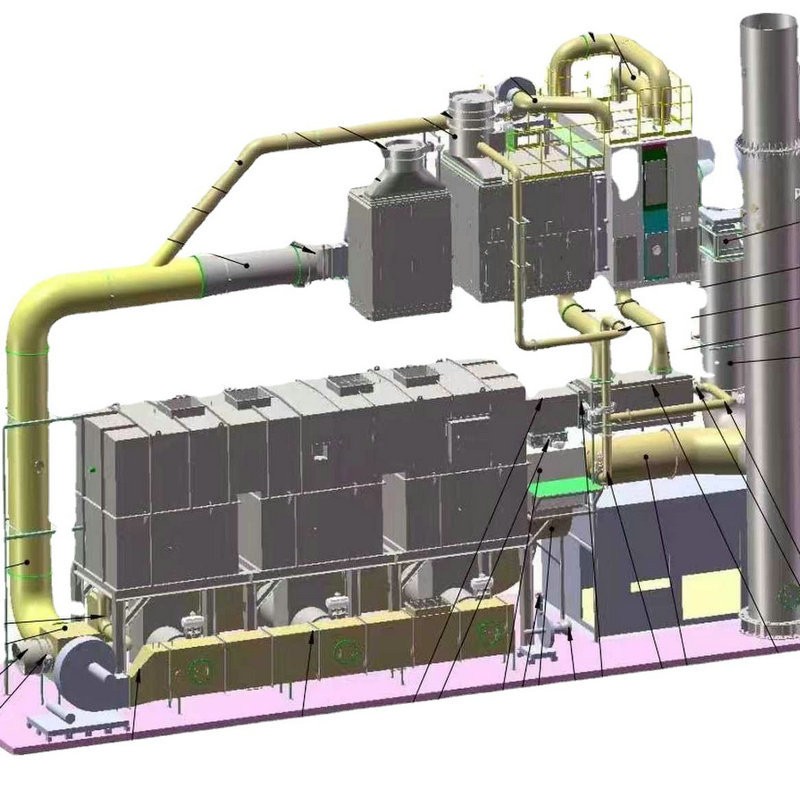 RTO废气处理成套设备 催化燃烧有机废气处理设备 铸造厂废气设备图4