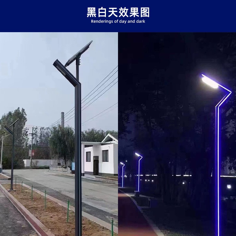 户外型材庭院灯防水花园别墅LED路灯3米道路室外灯铝型材景观灯柱图2