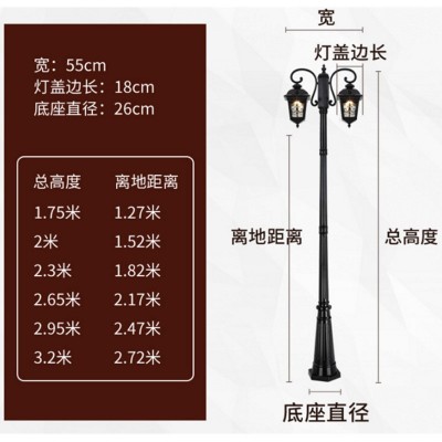 市电LED路灯220v新星火炬金豆飞机60w50w40w30w太阳能灯路灯灯头