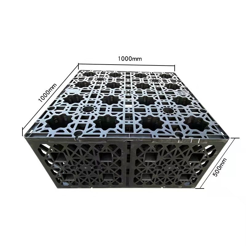 雨水收集系统pp模块定制回用塑料蓄水模块调蓄池设计施工工厂直销图5